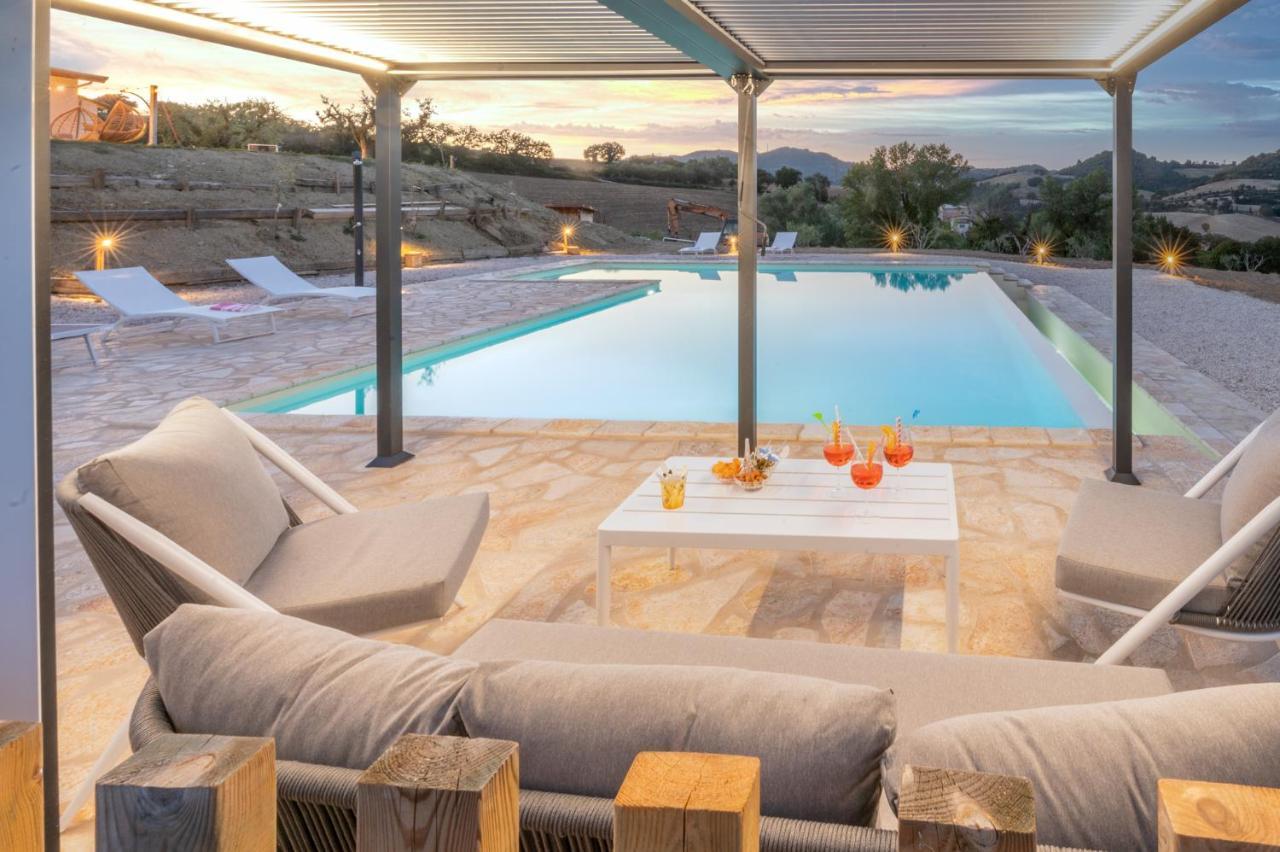 Apartament Casal Del Sole - La Ginestra Montefelcino Zewnętrze zdjęcie