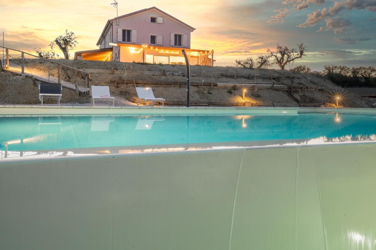 Apartament Casal Del Sole - La Ginestra Montefelcino Zewnętrze zdjęcie