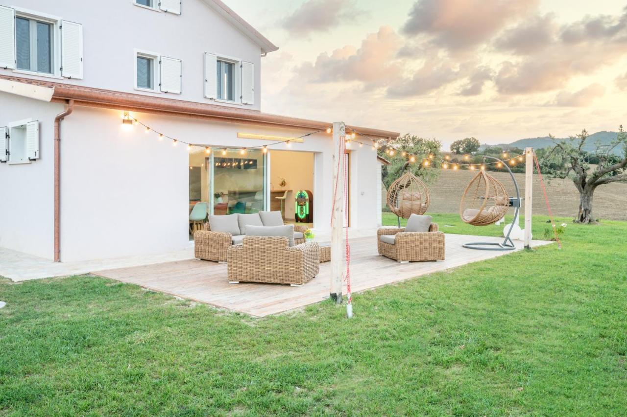 Apartament Casal Del Sole - La Ginestra Montefelcino Zewnętrze zdjęcie