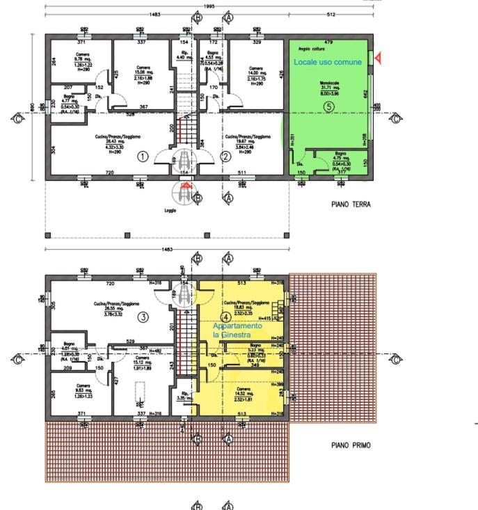 Apartament Casal Del Sole - La Ginestra Montefelcino Zewnętrze zdjęcie