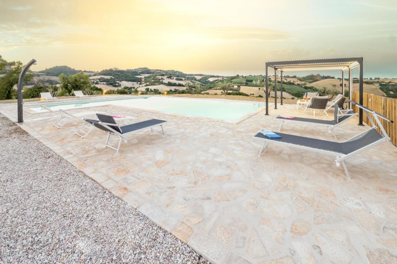 Apartament Casal Del Sole - La Ginestra Montefelcino Zewnętrze zdjęcie